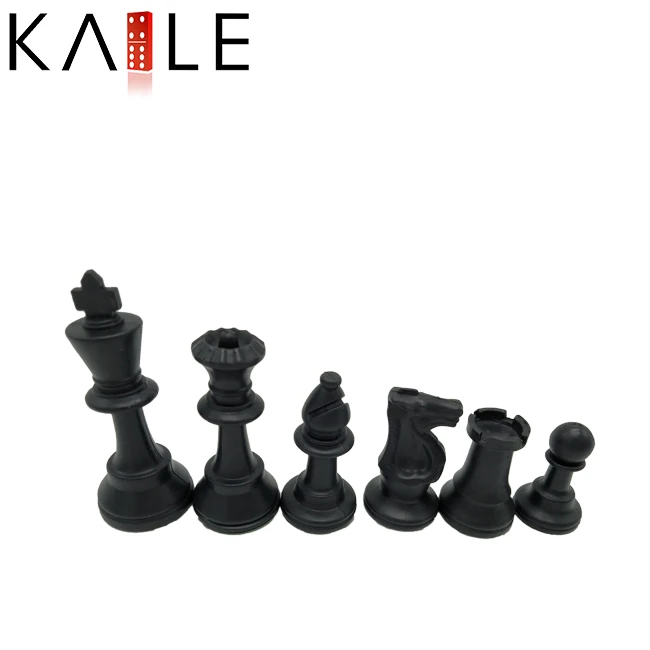 Wholesale Large Plastic Chess Set Top Quality 97mm King Height Chess ...