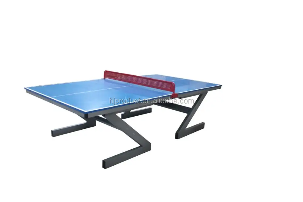 Ultimate Outdoor Fiberglass Top Table Tennis Tables / Ping Pong Table