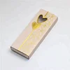 Foldable Corrugated Paper Doll Packaging Die Cutting Window Box with Gold Stamping Logo