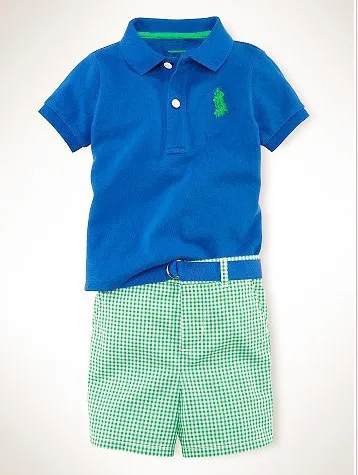 newborn boy polo outfits