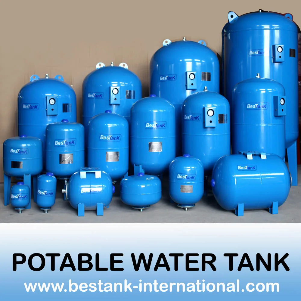 Pressure tank. Расширительный сосуд. Напорный бак 50l-16b-VT-M-g1”. Potable Water Tank with Wheel 250 l.