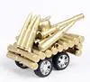 T067 Handmade Copper Office Decoration High Quality Metal Cannon Model With Bullet