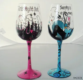 cheap decorative wine glasses