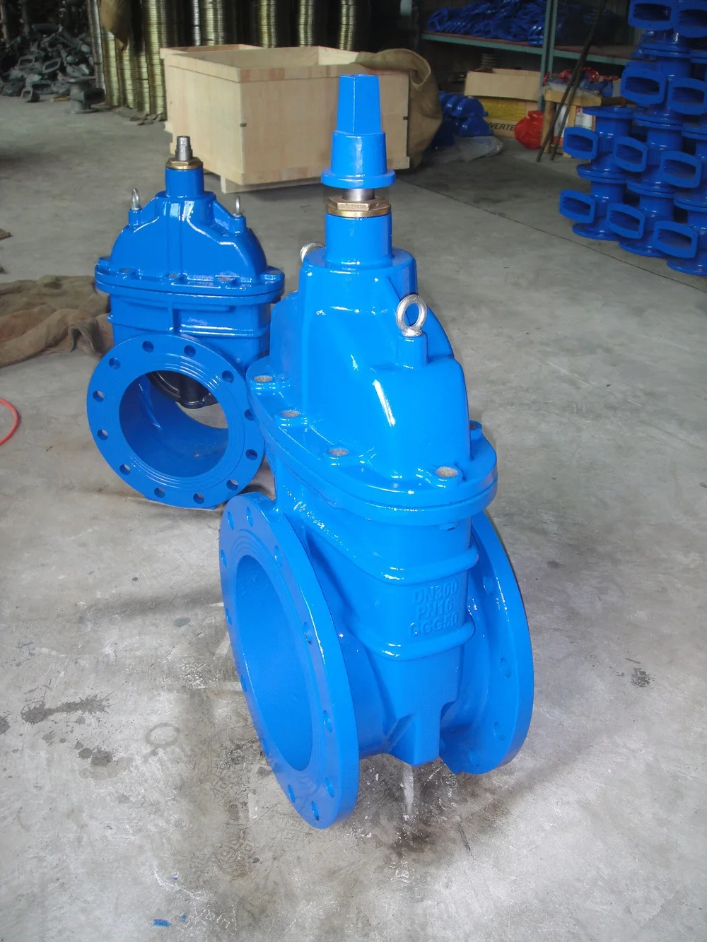 Resilient Seat Non Rising Stem 12 inch Gate valve PN10, View 12 inch