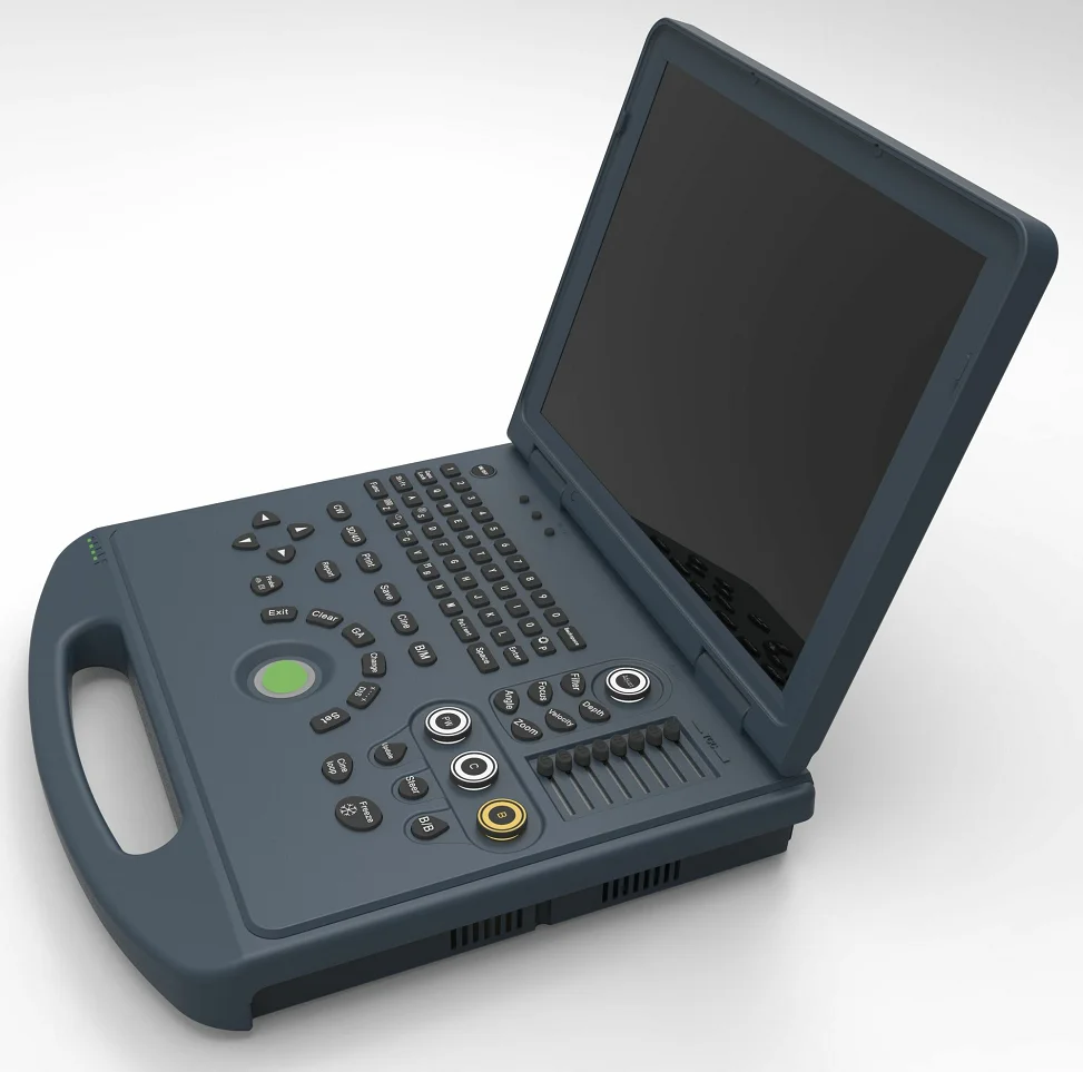 Medical portable 3D/4D cardiac color ultrasound machine for adult