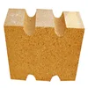high refractoriness low porosity fireclay brick, low density fire clay refractory brick, dense low porosity clay dn15 block
