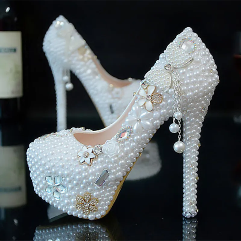 large size bridal shoes