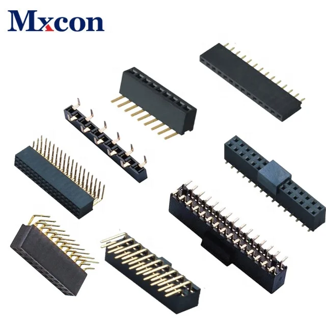 
factory price high quality DIP/SMD/right angle female header pitch 2.54 connector 