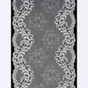 white flower knit 3d tulle fall plate floral guipure lace trim for border fabric