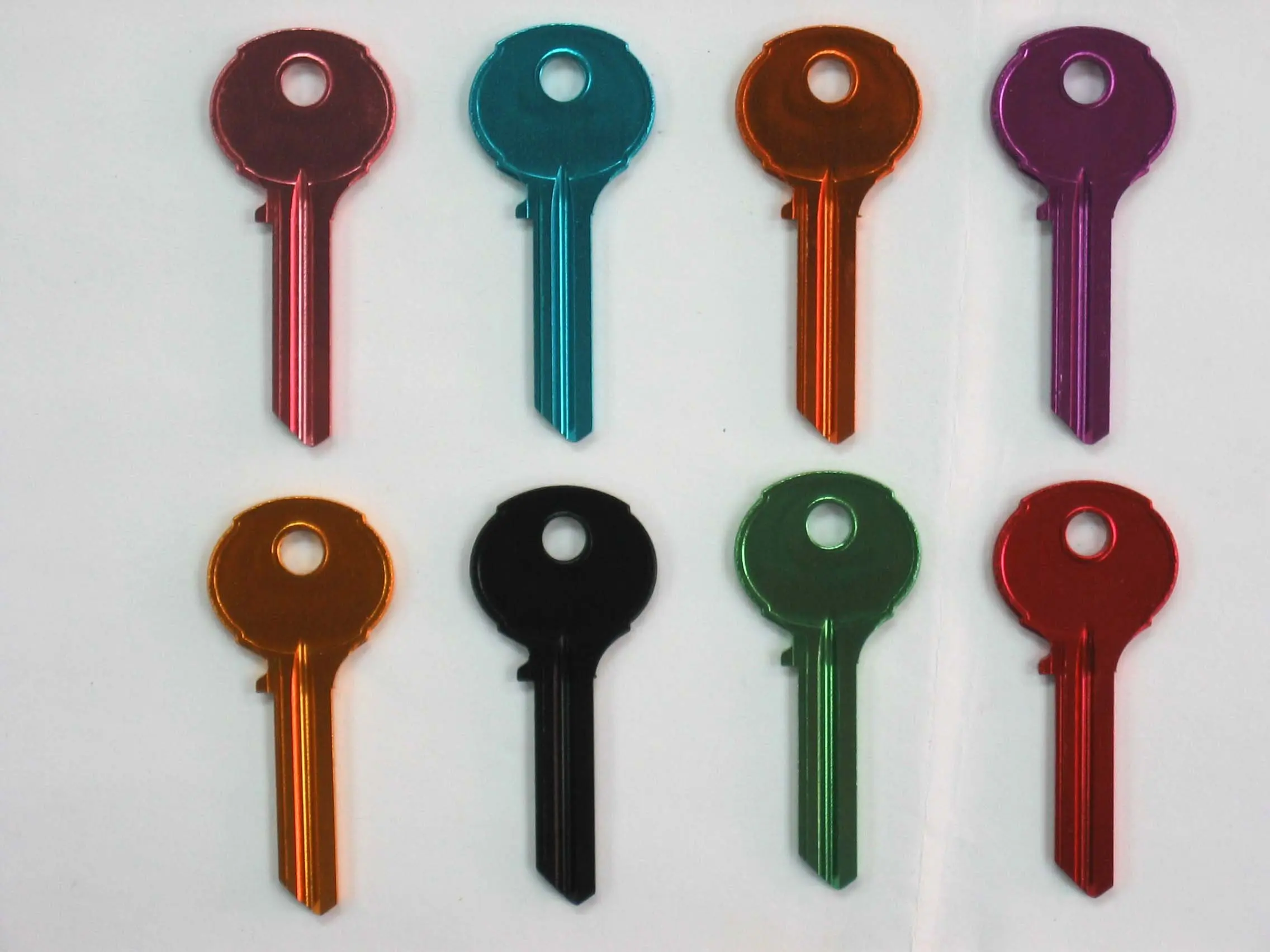 Colors Key Blanks,Ultralight Key Blank,Key,Blank Keys,Uni3 Key Blank