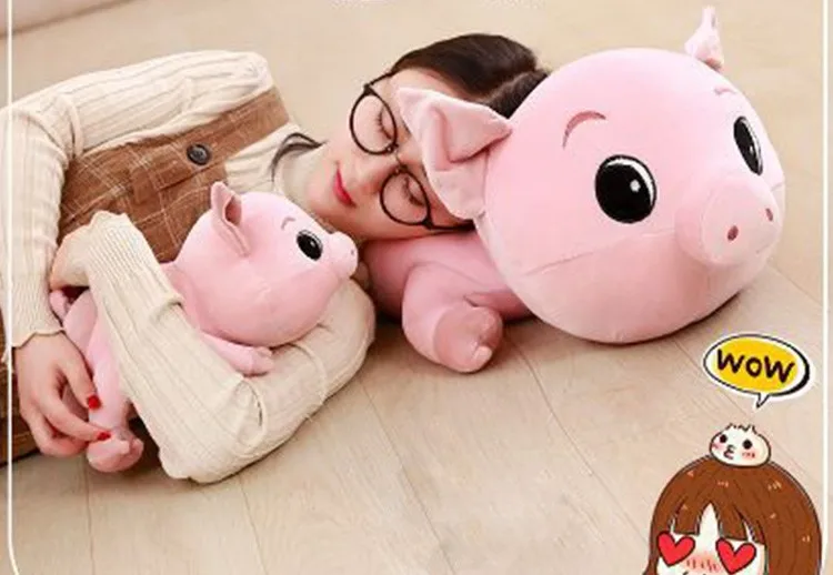 human size pig stuffed toy