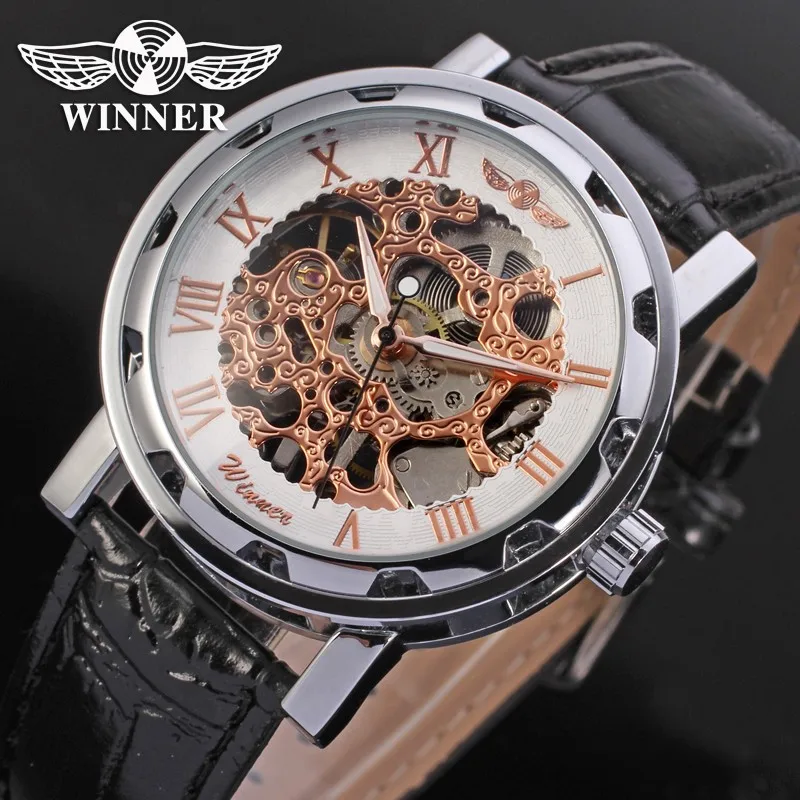 Venta Al Por Mayor Alibaba Mano Viento Movimiento Hombres Aw036,Producto En Oferta,Reloj De Hombre Winner Con