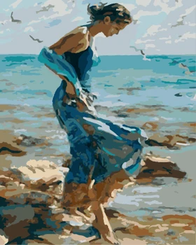 Gx8375-40*50 Wholesale Hot Sex Woman Image Sexy Painting By Numbers - Buy Sexy Painting,Hot Sex 