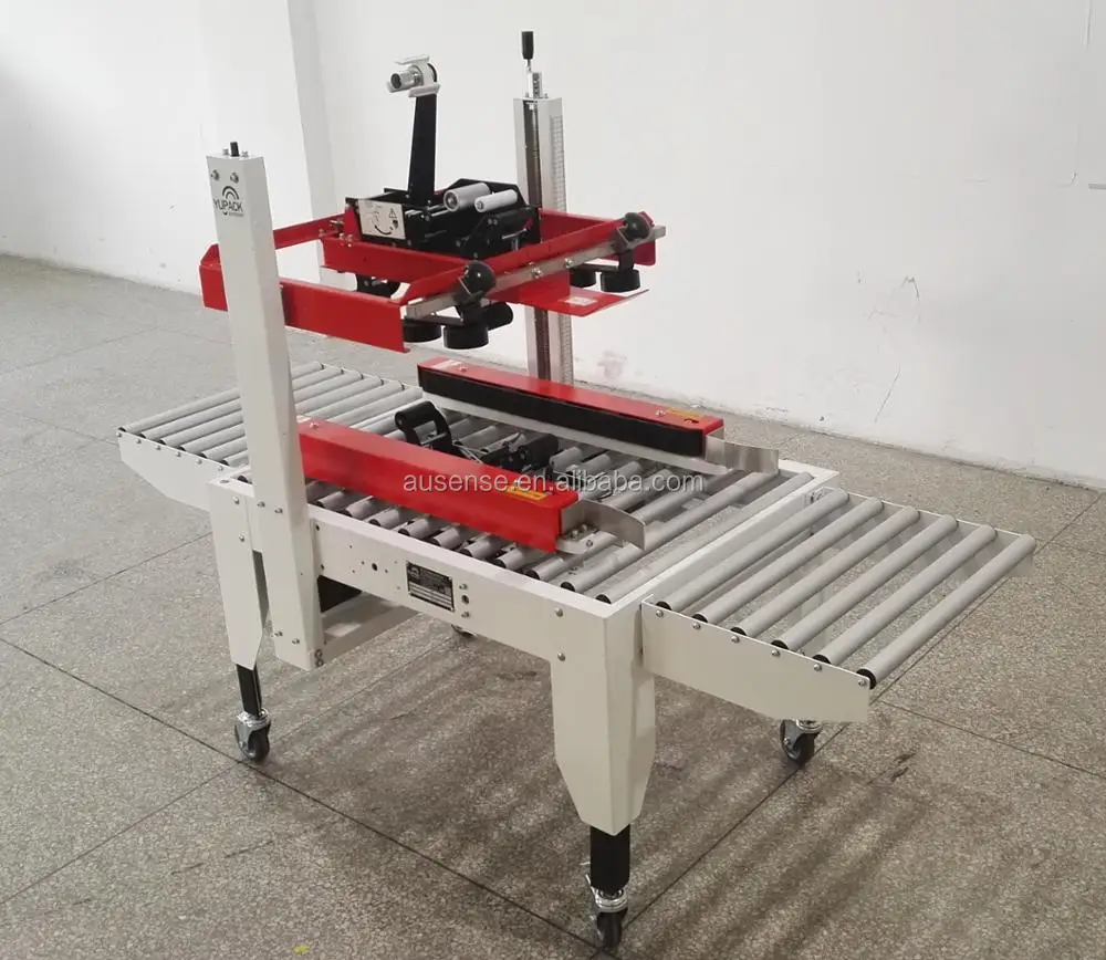 2017 Best Selling Semi Automatic Carton Box Taping Machines With High