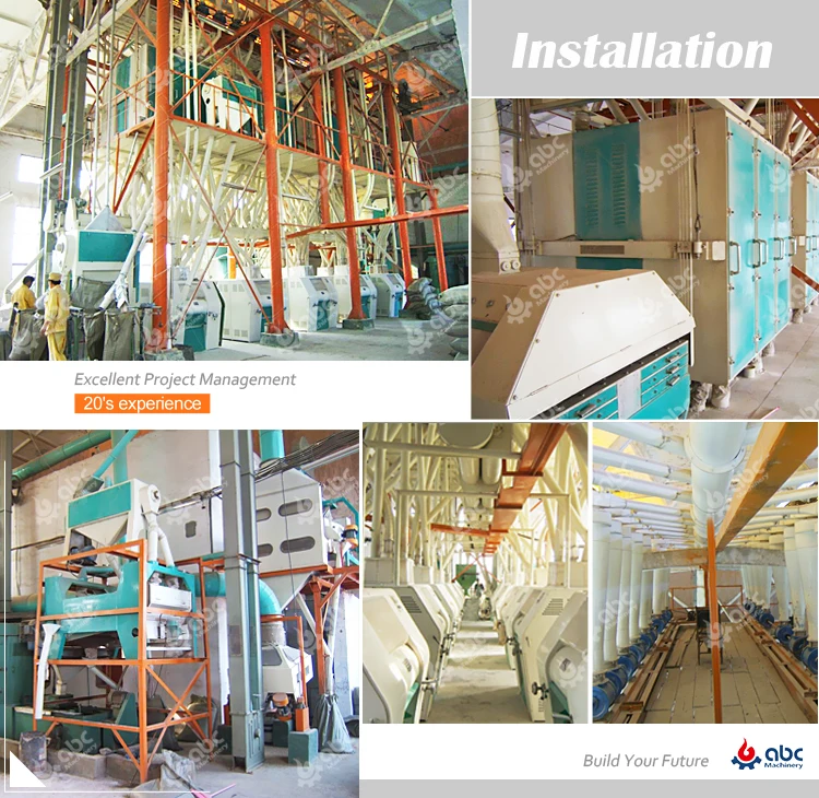 Teff Flour Mill Screen Size 0.2Mm Flour Milling Machine Powder