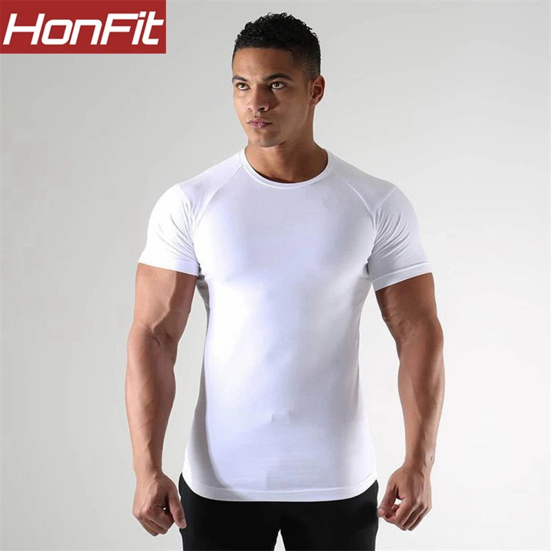Oem Black Male Private Label Fitness T Shirt Plain Custom Dry Fit Mens ...