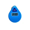 Drop shape water resist 2 two minutes count down shower timer with alarm