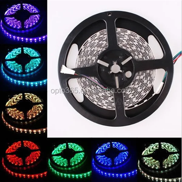 SMD 5050 Addressable RGB LED 5M/Reel Non Waterproof Flexible Light Strip