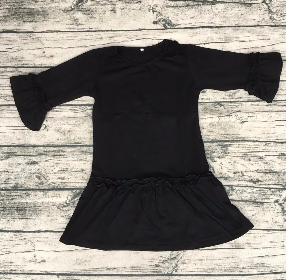 frock design black colour