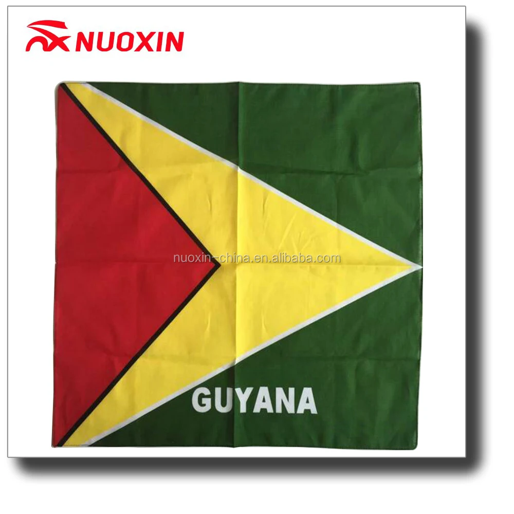 NX BENDERA Brasil Flag Desain Persegi Bandana Bandana Untuk