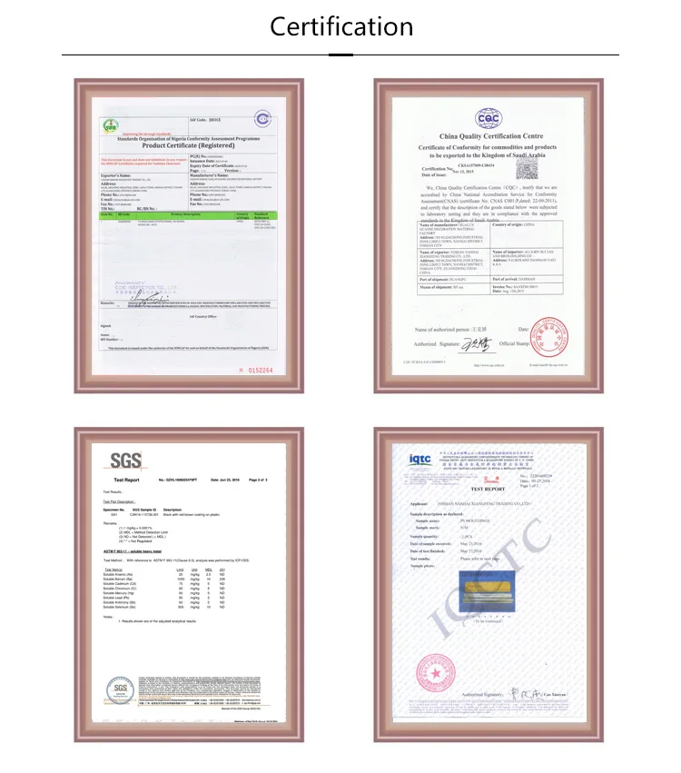 8 Certification