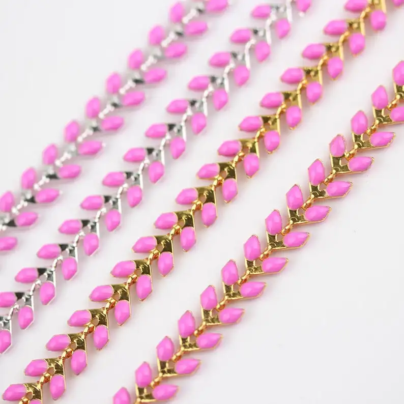 Conception &agrave; la main Chevrons Plat Fl&egrave;che Fournitures de bijoux