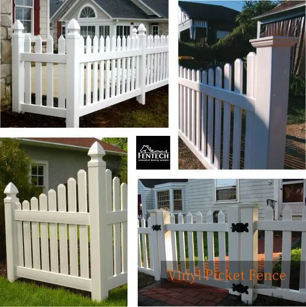 High Strength PVC Garden Fence, Small Garden Fence