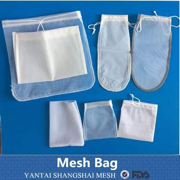 Food Grade Nylon 200 Micron Cheese Cloth Bag For Nut Milk Filter Buy