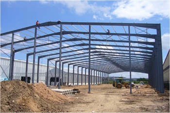 Portal Frame Building Prefabricated Steel Frame Workshop Warehouse Sale ...