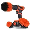 3pcs Power Scrubber Brush Sets Electric Drill Cleaning Brush Tool For Cordless Drill Attachment Kit Power Scrub Brush