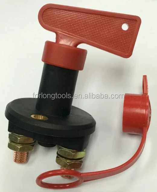 New 12V Racing Power Cut Off Switch Breaker Isolater TWO Keys Included
