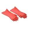 35kv rubber electrical insulated safety gloves