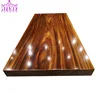 Factory Directly Sell oval solid wood slab dining table
