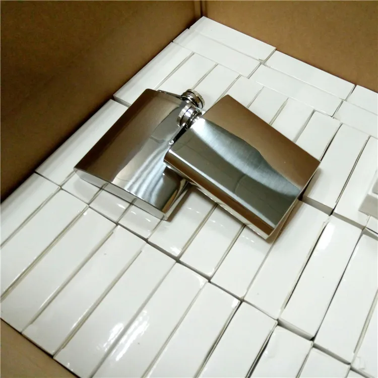 Mirror hip flask 6 7 8