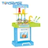 Promotional Kids Play Cooking Table With Light Sound Kitchen Pretend Toys