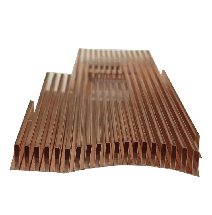 China supplier manufacturer fold heatsink aluminum folded heat sink copper cpu heatsink