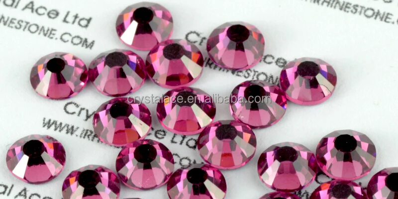 Factory directly wholesale rhinestone olivine colour hot fix crystals for apparel fashion