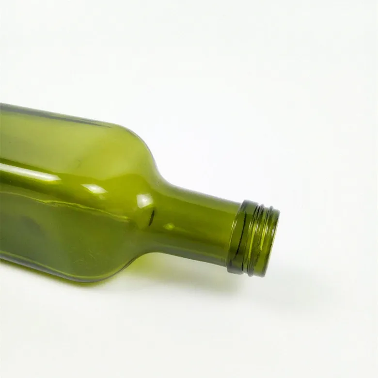 square glass bottle