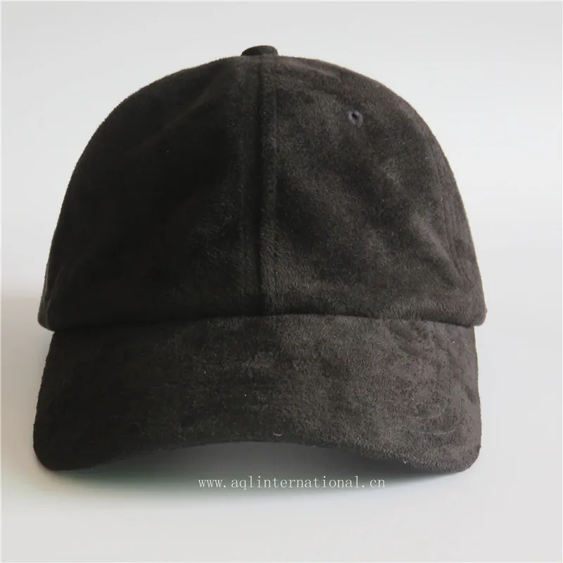 plain suede caps