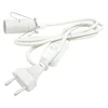 European salt lamp power extension cord with 303 on off switch and E12 holder