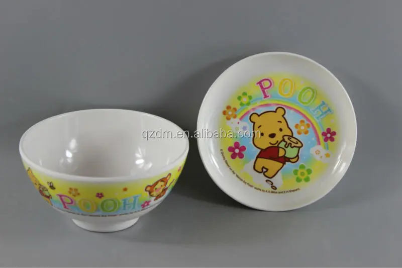 Kid's Melamine Bowl And Dish