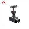 Hot new products throttle needle valve super duplex 2507 straight type stainless steel 304 ferrule