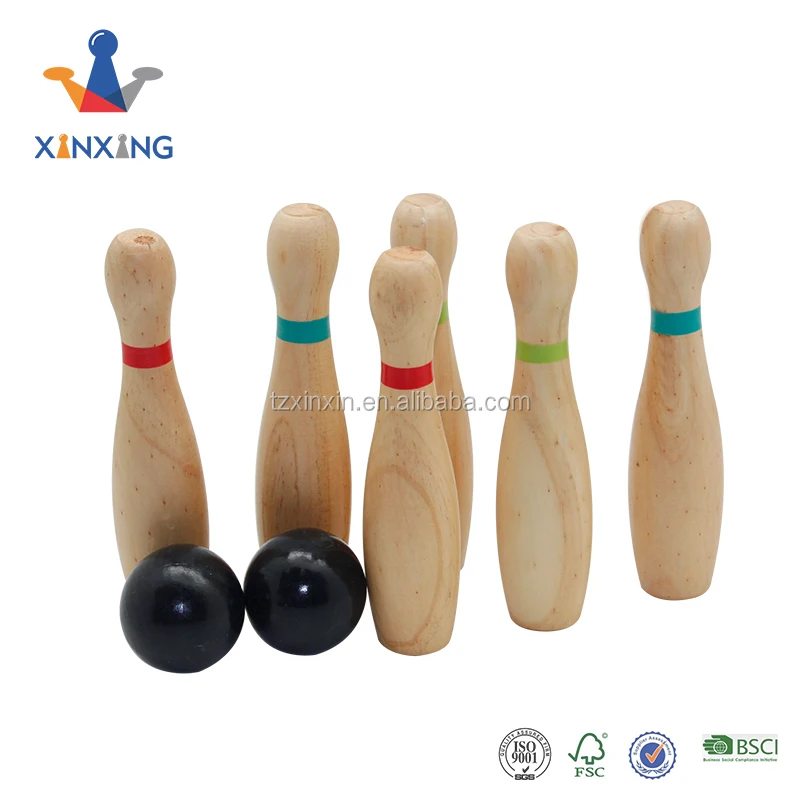 set of bowling woods