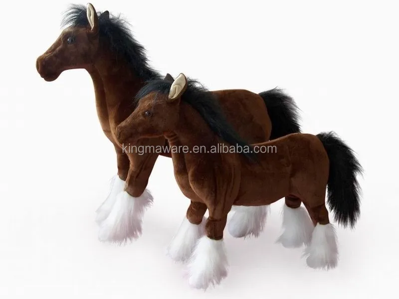 peluche cheval geant