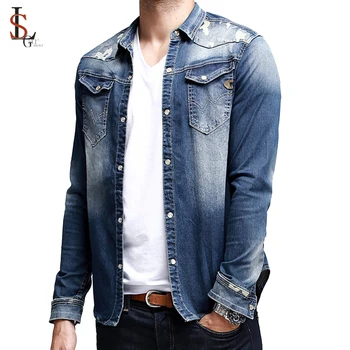 denim shirt designs