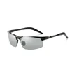 Change Color Rimless Polarized Sunglasses