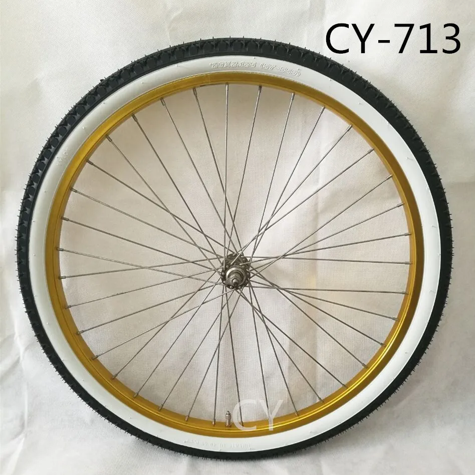24inch High Quality Bicycle Wheels With White Wall Bicycle Tire Buy Bicycle Wheels,White Wall
