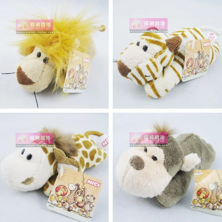 Factory Wholesale 45 Styles 12cm Top Quality Plush Animal Toys Fridge Stuffed