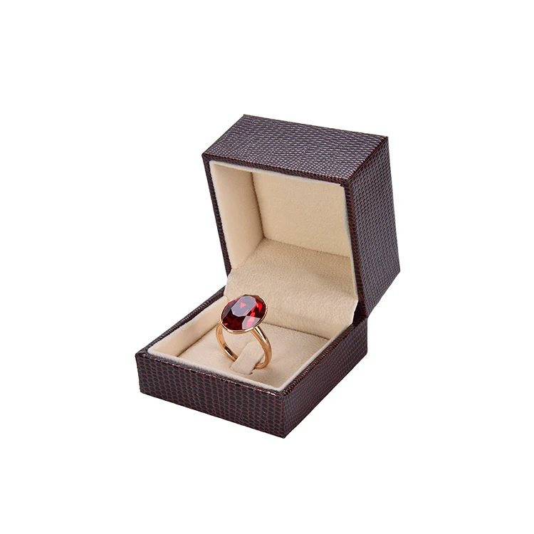 Custom logo name engagement jewelry earring ring box wholesale