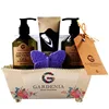 Classic Valentine high quality lavender scented skin whitening bath gift set for women